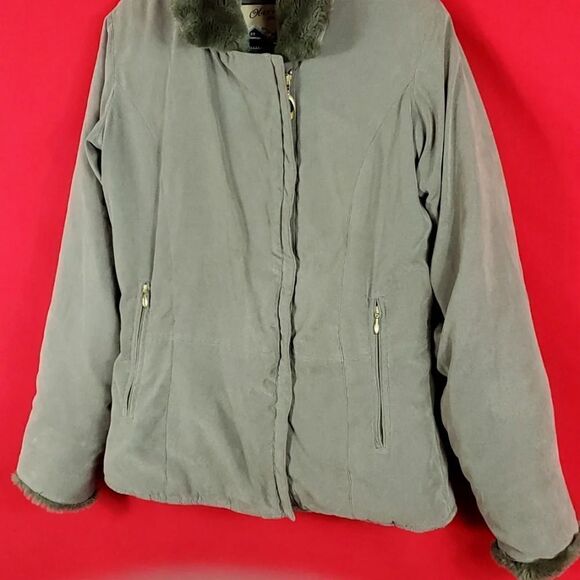 OBERMEYER GRENOBLE VINTAGE COAT Green Womens Size‎ 6 Ski Snow - Picture 3 of 12